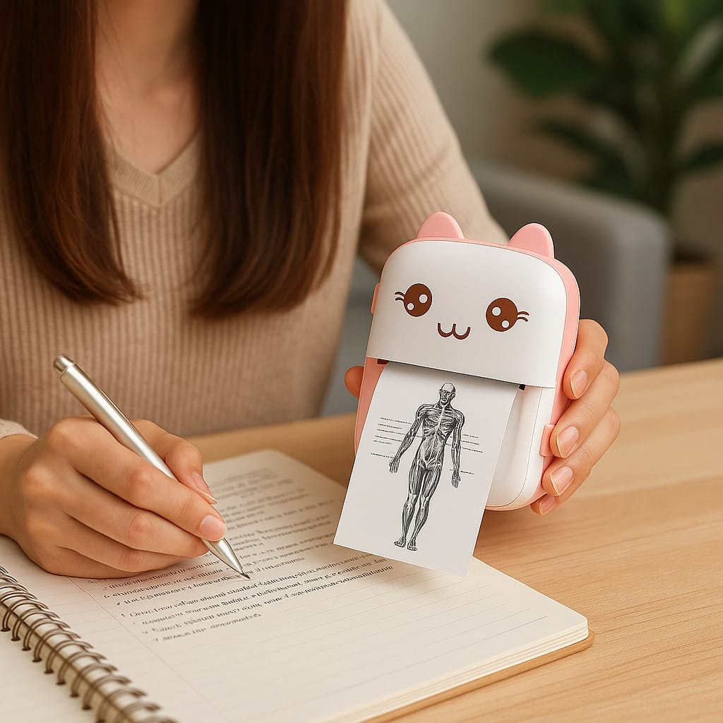 🐾 Impresora Térmica de Gatito – ¡Imprimí desde tu Celular sin Tinta!
