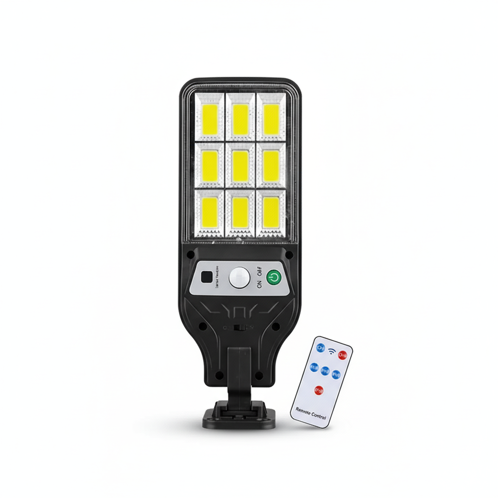 Lámpara Solar LED Exterior con Control Remoto