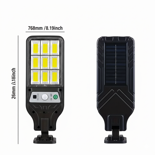 Lámpara Solar LED Exterior con Control Remoto